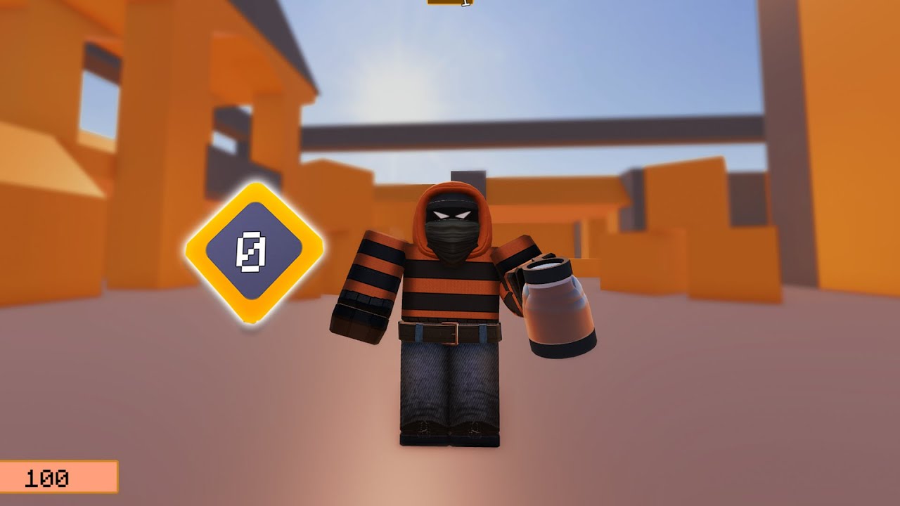 So I Got ORANGE TEAM.... (Roblox Arsenal)