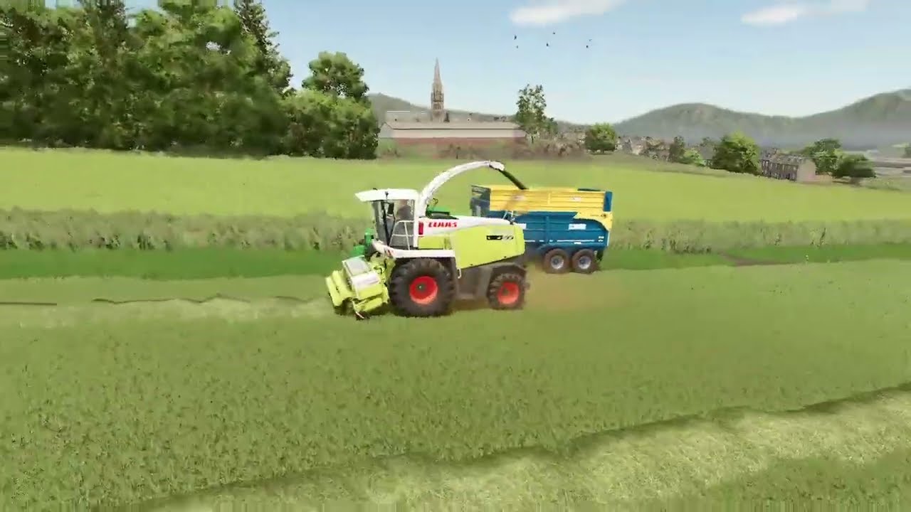 CLASSIC SILAGE MAKING     | Highlands Fishing | Farming Simulator 25 - Episode 15
