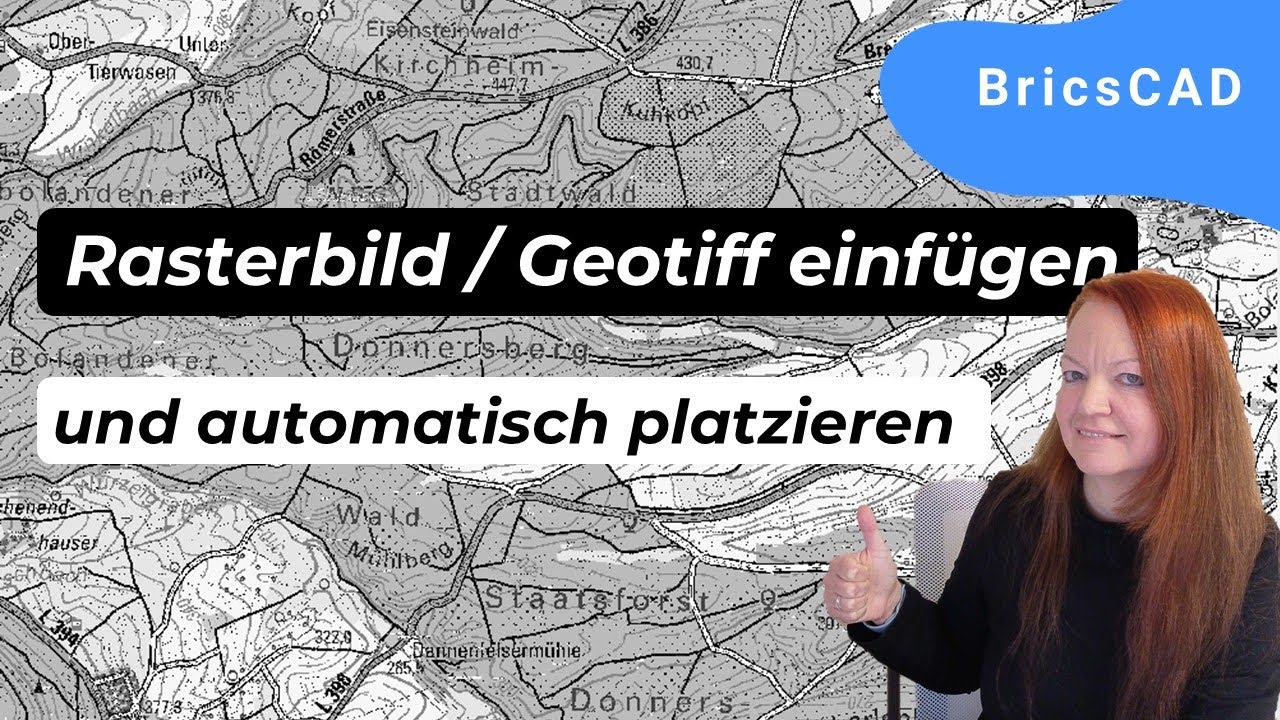 BricsCAD:  Rasterbilder direkt passend einfügen