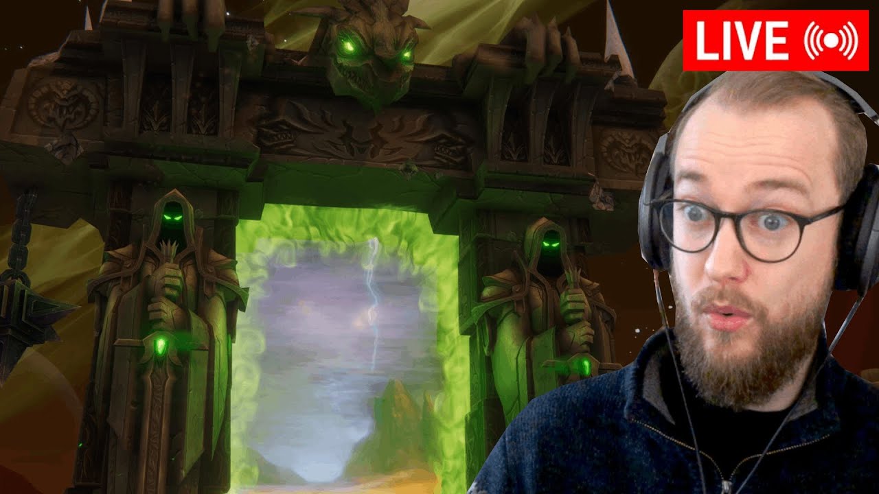I AM BACK - TBC Prepatch Leveling (Day1)