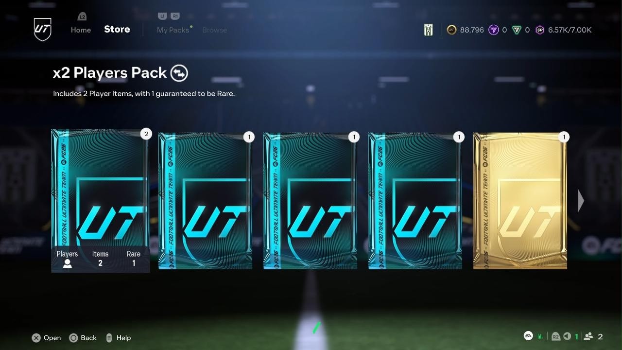 7X 87+ no futties