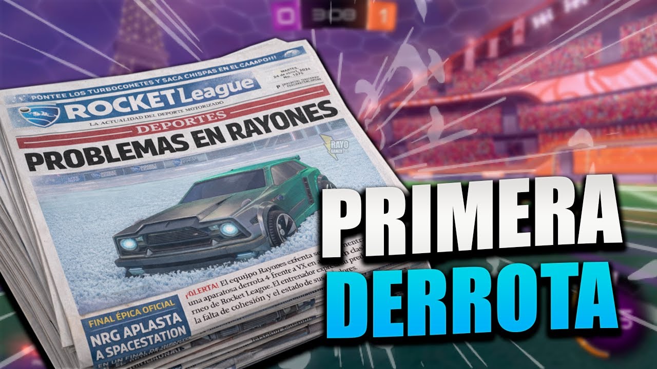 LOS RAYONES CAEN por Primera Vez… ¿Empieza la CRISIS? | Rocket League #rocketleague