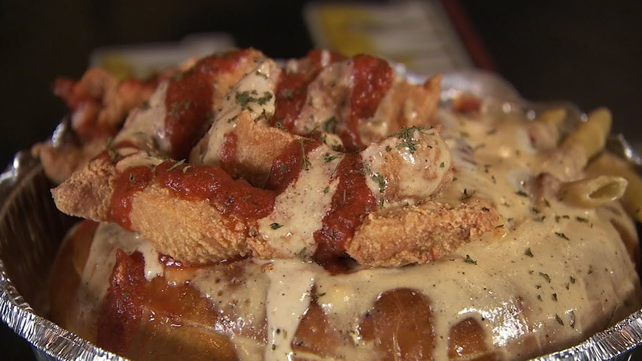 Pretzel Workz has an entire menu of dishes based on the Philly soft pretzel