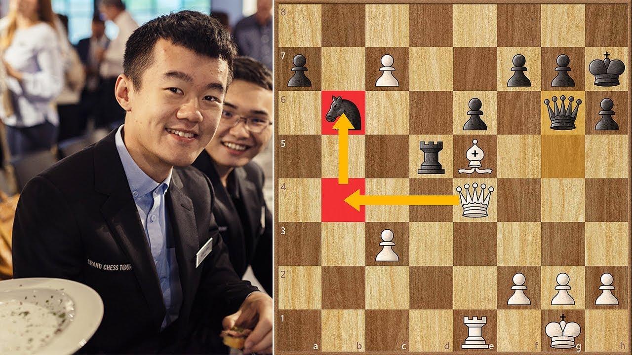 Ding vs Carlsen || The Attacking Genius || St. Louis Rapid & Blitz GCT (2019)