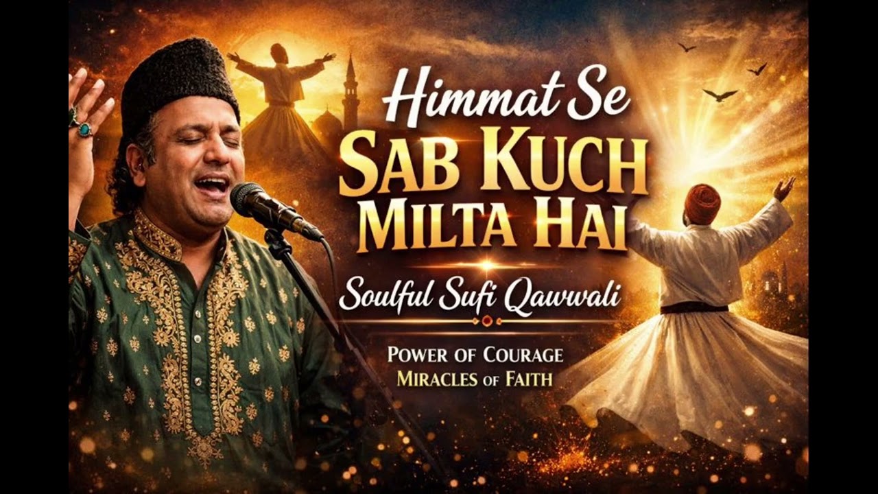 Himmat Se Sab Kuch Milta Hai | Soulful Sufi Qawwali | Motivational Hindi Sufi Song