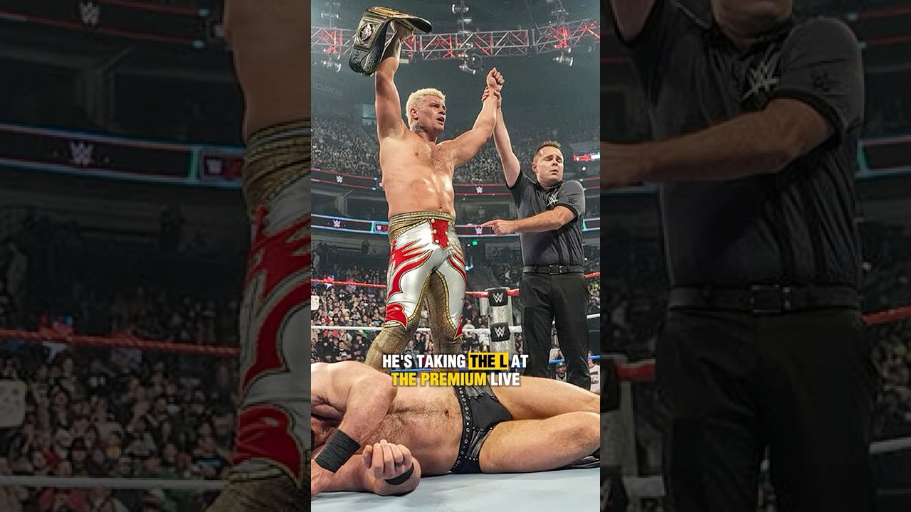 Три причины, по которым Коди Роудс остался в SNME против Дрю Макинтайра