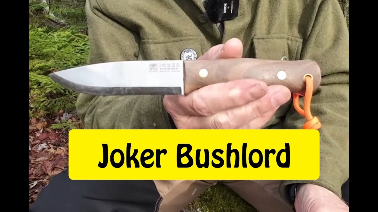 Joker Bushlord — настоящий нож для выживания в лесу со скандинавским наследием