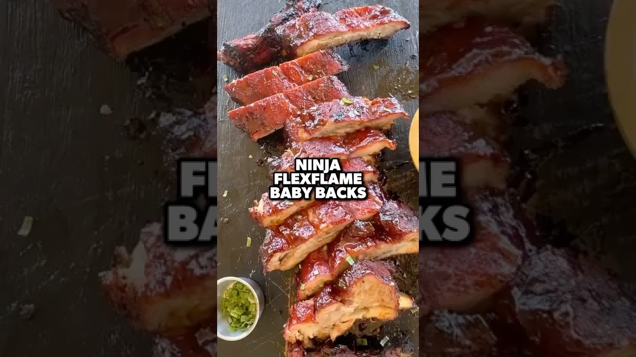 Smoked Baby Back Ribs on the Ninja Flex Flame