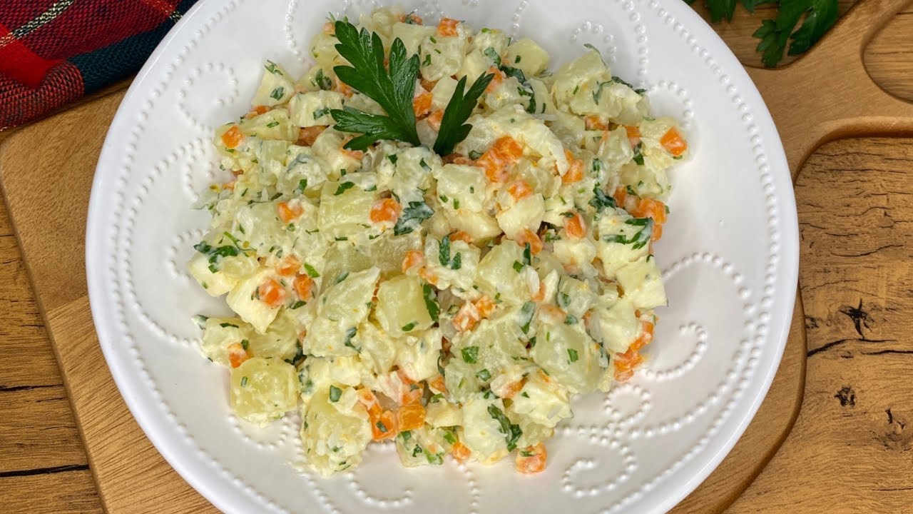 Brazilian Potato Salad - Christmas Style - Salada de Maionese