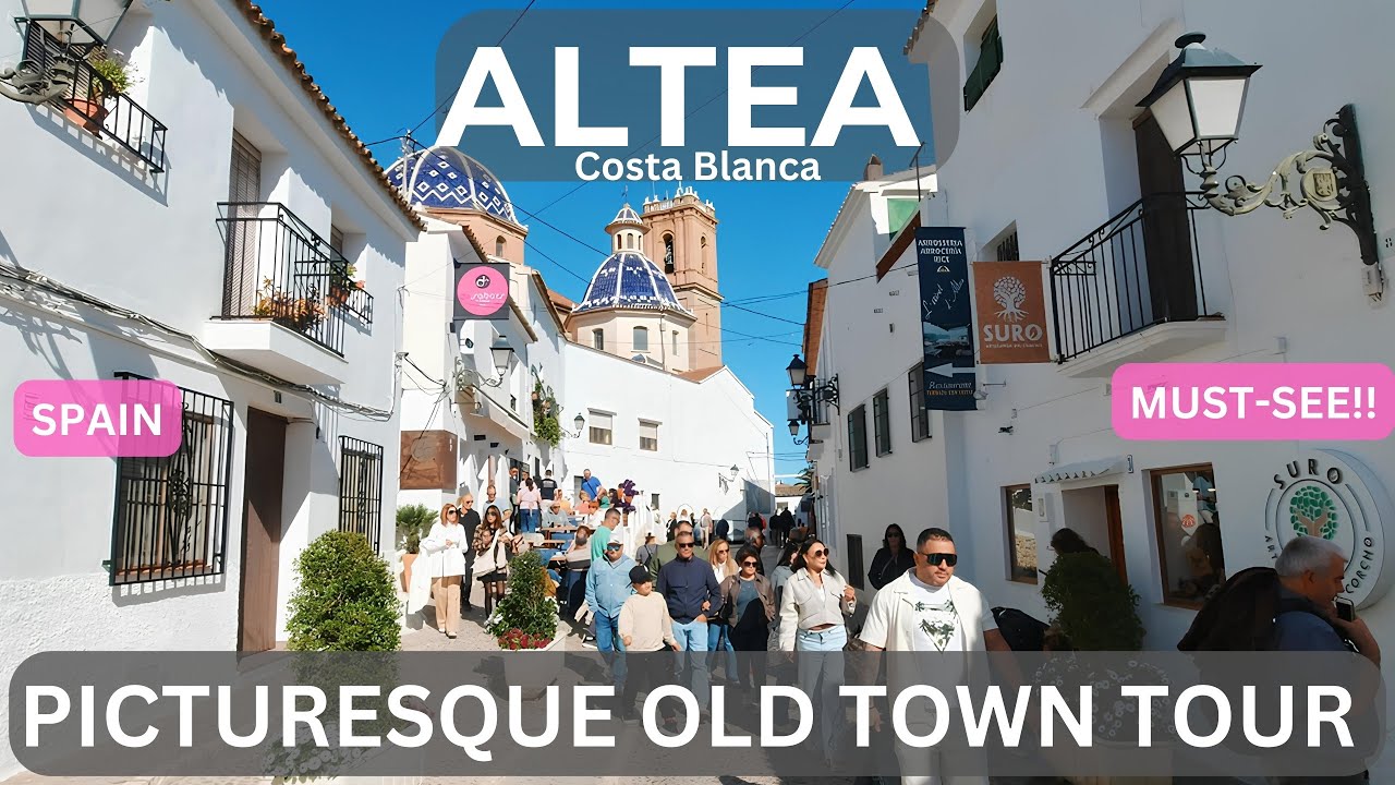 ALTEA Vibes: A Beautiful Walk Through The Enchanting Streets of Altea's Old Town