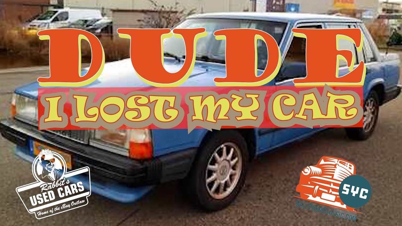 Rob Pitts Dude I Lost My Car - Rabbit's Used Cars