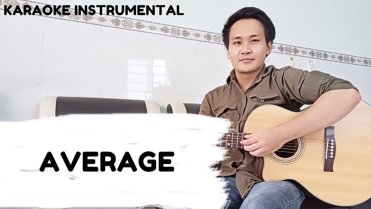 Sushi Soucy - Average | Karaoke Instrumental