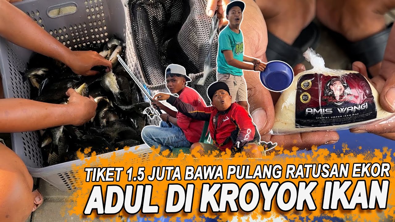 AMIS WANGI AGF BIKIN MANCING JADI HAPPY !!! SEMUA IKAN IKUT BER PARTY