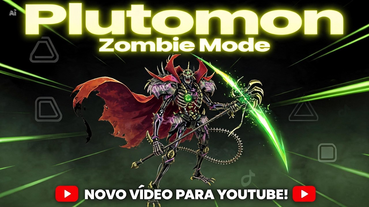 ☠️ **PLUTOMON ZOMBIE MODE &mdash; O SUBMUNDO DESPERTOU! | DIGITAL MONSTER SURVIVOR**