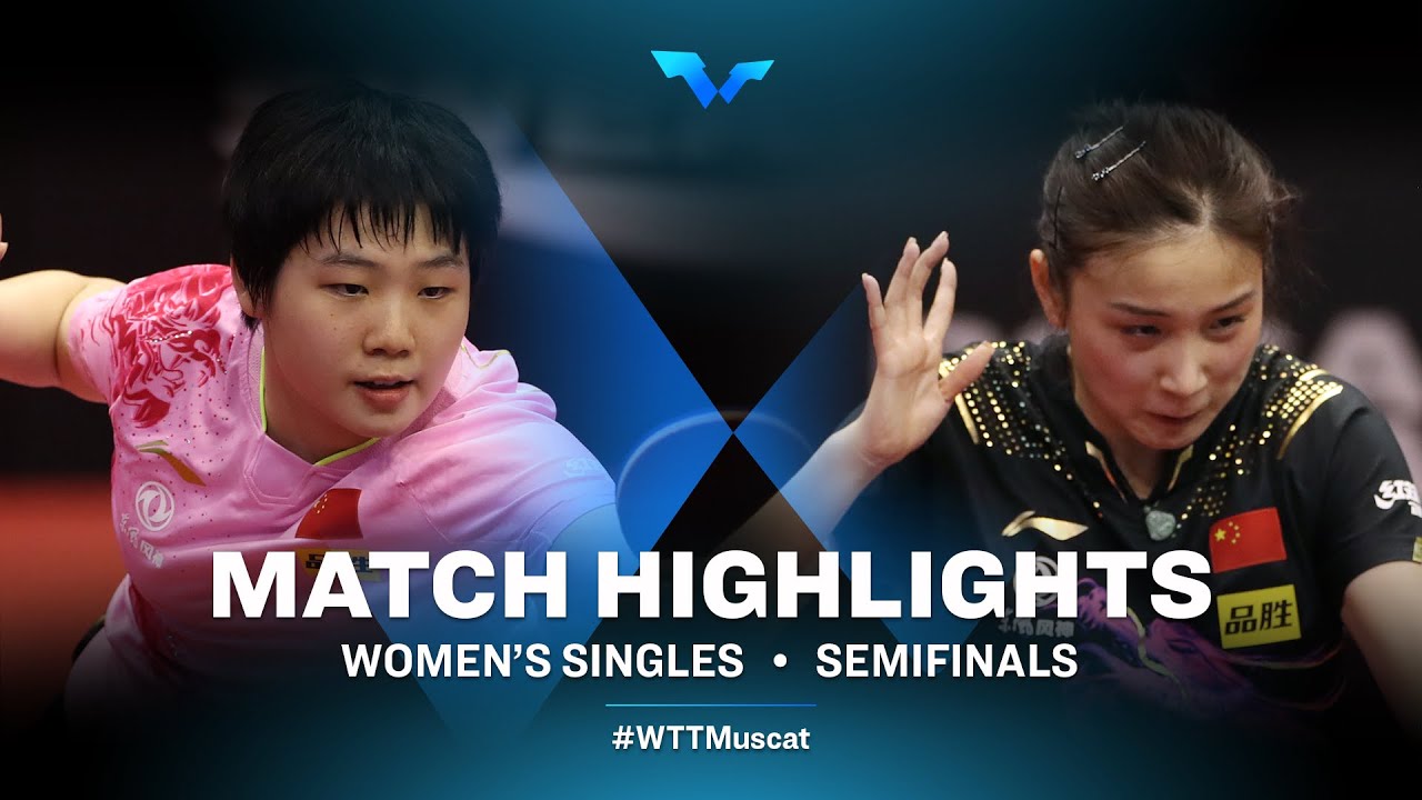 Kuai Man vs Qian Tianyi | WS | WTT Contender Muscat 2022 (SF)