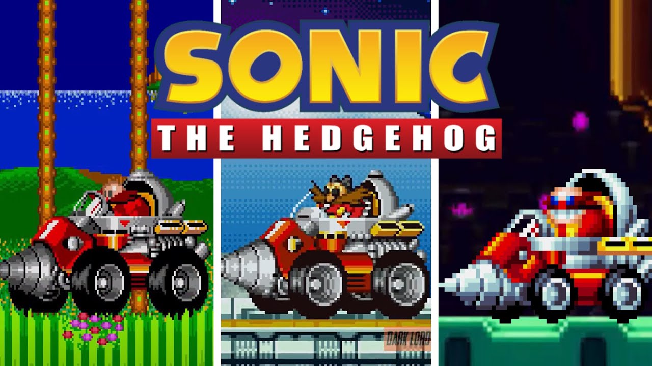 Evolution of Egg Drillster Battles in Sonic Series (1992-2023)