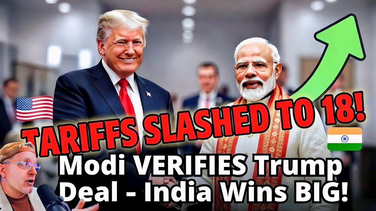 50% &rarr; 18% OVERNIGHT! Modi Outsmarts Trump &ndash; Tariffs Slashed, India on FIRE! 💥TOP 3 REASONS FOR THIS