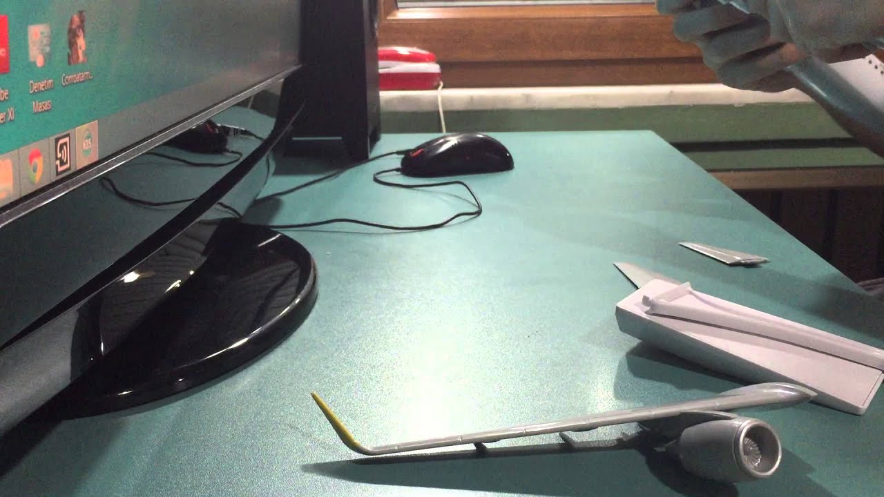 Pegasus AirBusA320 Maket Kutu Açılımı (Unboxing) HD CanAkyuz
