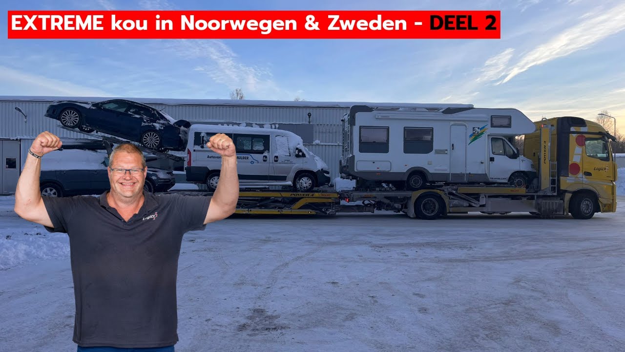 Temperaturen van -23 trotseren in Zweden en Noorwegen #DEEL 2 - Vlog 79
