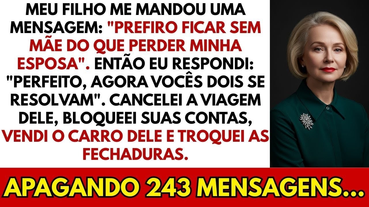 Meu filho me falou: 
