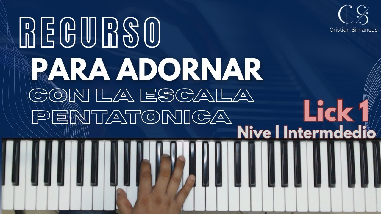 Recurso para ADORNAR con la Escala PENTATONICA LICK 1