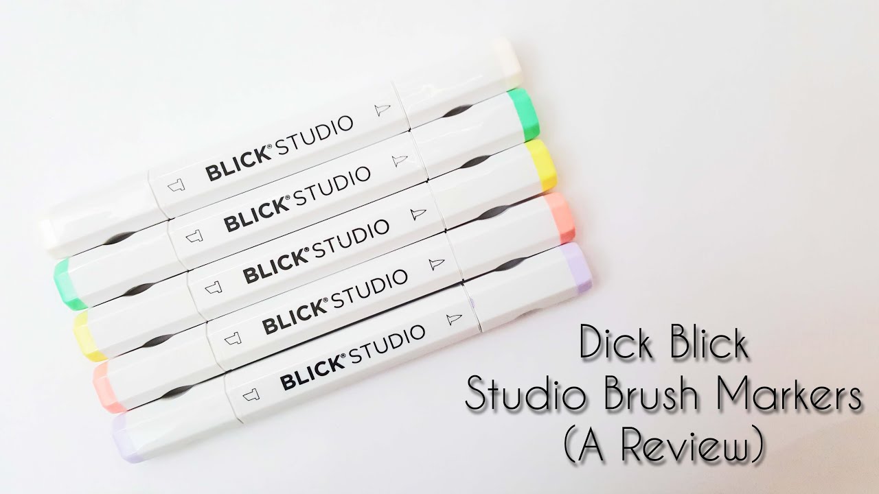 Dick Blick Studio Brush Marker Review Part 2