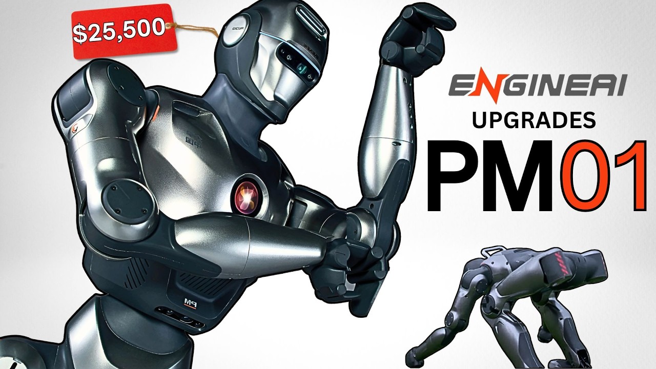 Engine AI's $25,500 PM01 Humanoid Robot Debuts New 23 Axes Tech (GPT5)