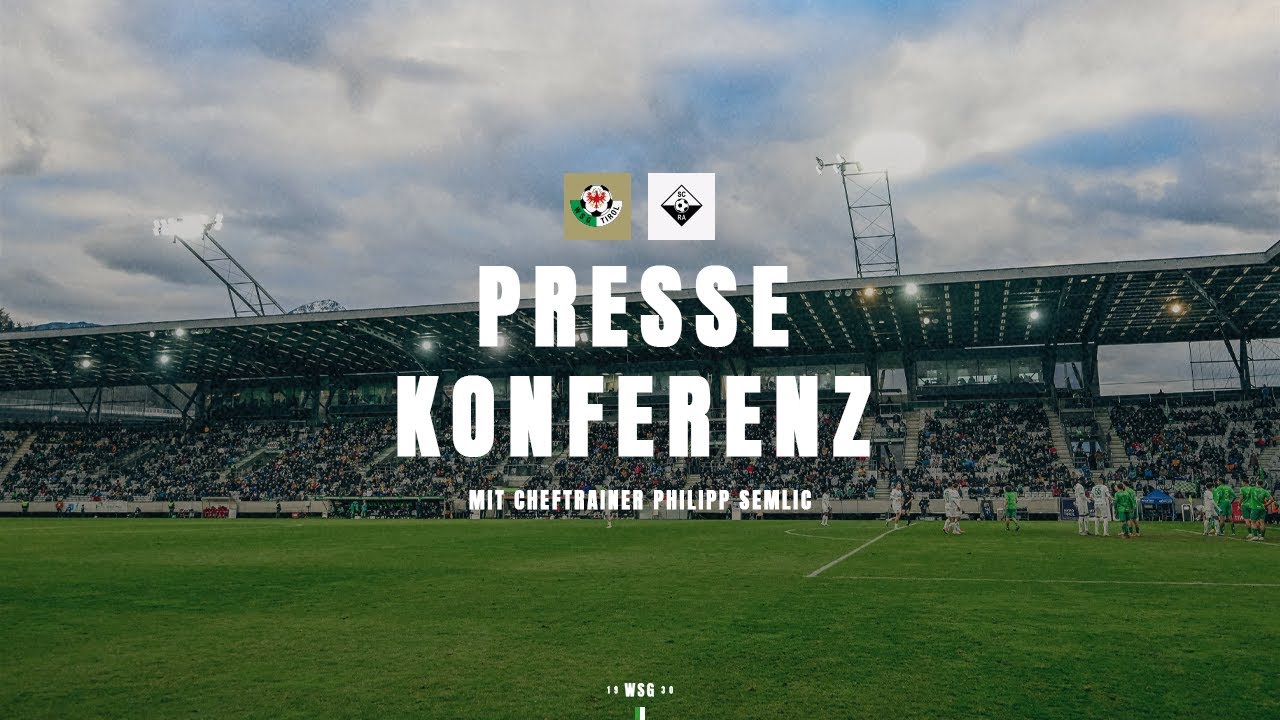 Pressekonferenz vor dem Heimspiel gegen den SCR Altach 🎙️ | ADMIRAL Bundesliga | Saison 2025/26