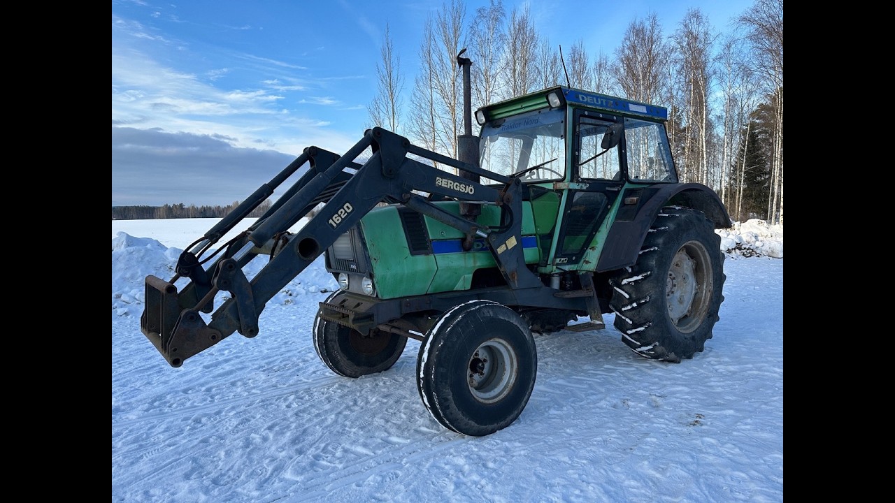 Köp - Traktor Deutz-Fahr DX85 med lastare