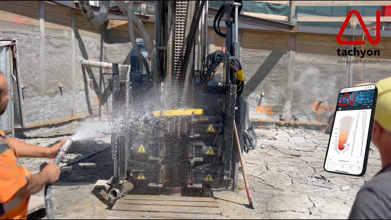 31.7.2023 Tachyon TRT thermal response test geothermal energy in Pregny-Chamb&eacute;sy, Geneva Switzerland