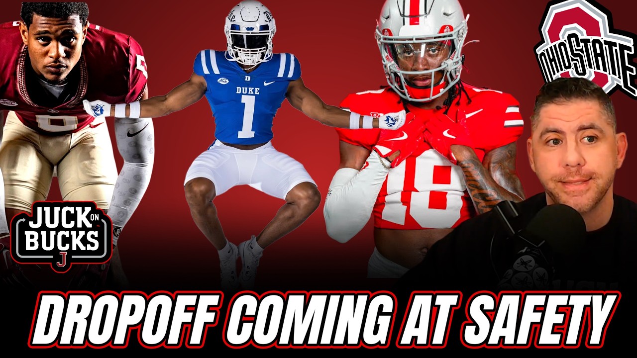 Ohio State Safety depth chart and questions. How much of a drop off post Caleb Downs?