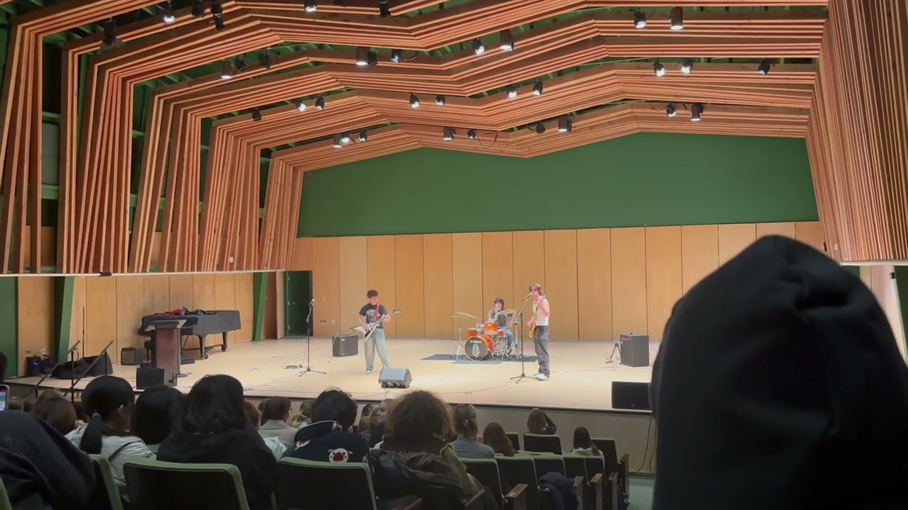 Playing Pantera at School Assembly
