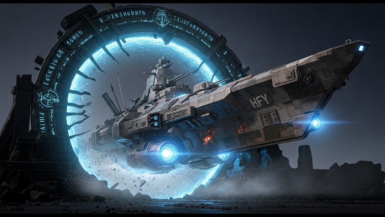 They Found a Ruined Portal—Its Warning Claimed the Sci-Fi Galaxy Fleet of Humans Would Return