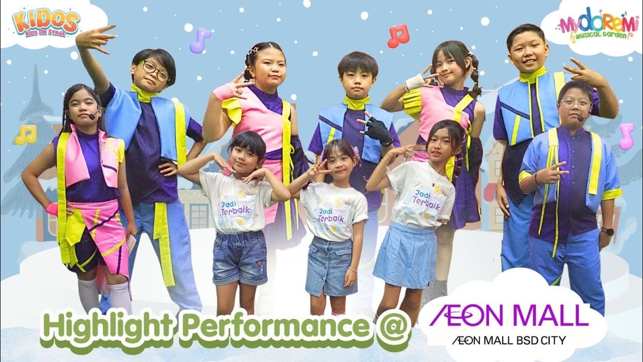 Heboh Nonton Mydoremi di event Shaun The Sheep #Mydoremi #kidosband #laguanak #kids #lagu #anak 