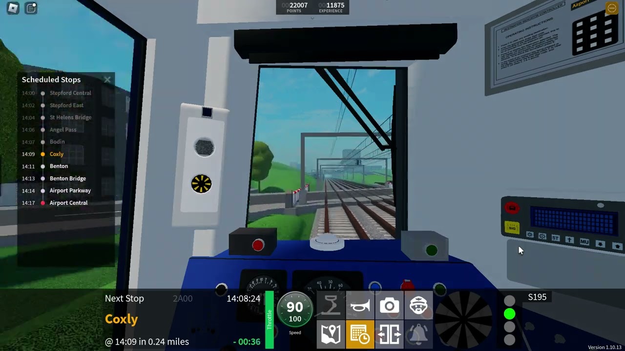 Roblox SCR: Route R001 (To Airport Central)