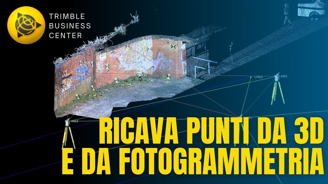 Trimble Business Center - Ricava informazioni di punti dalle immagini e dai dati 3D