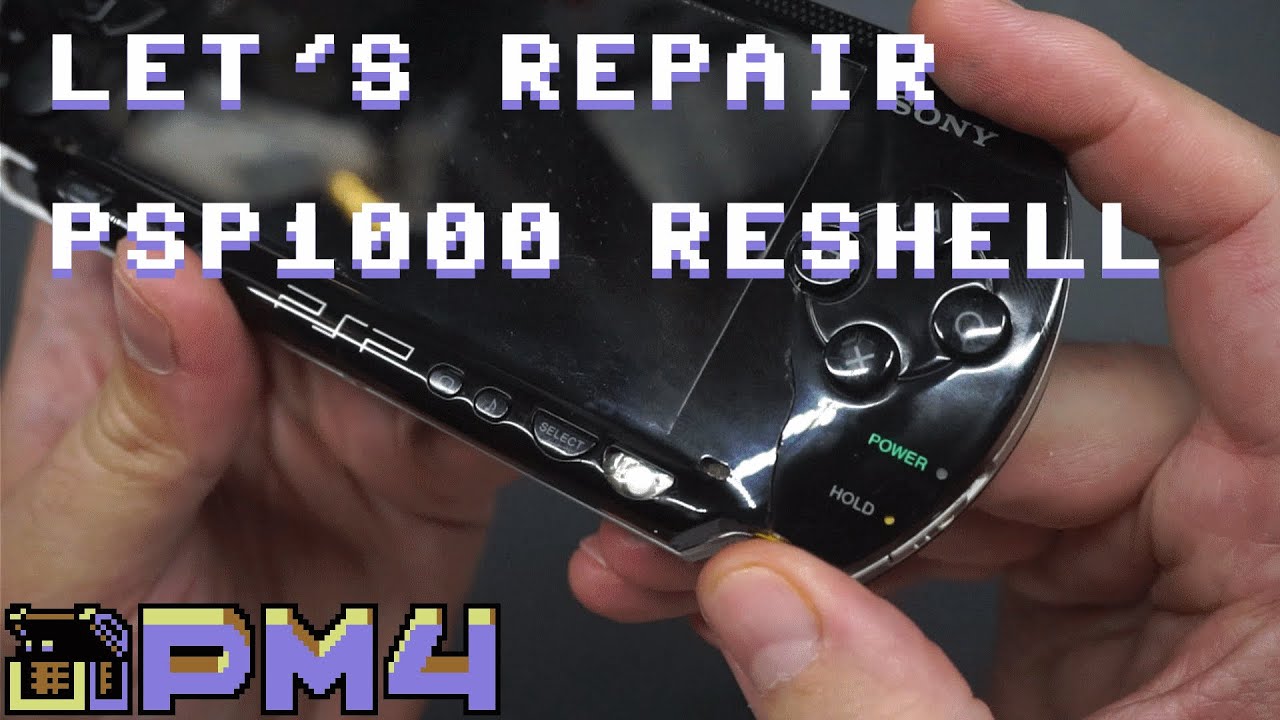 Let's Repair: PSP 1000 Reshell