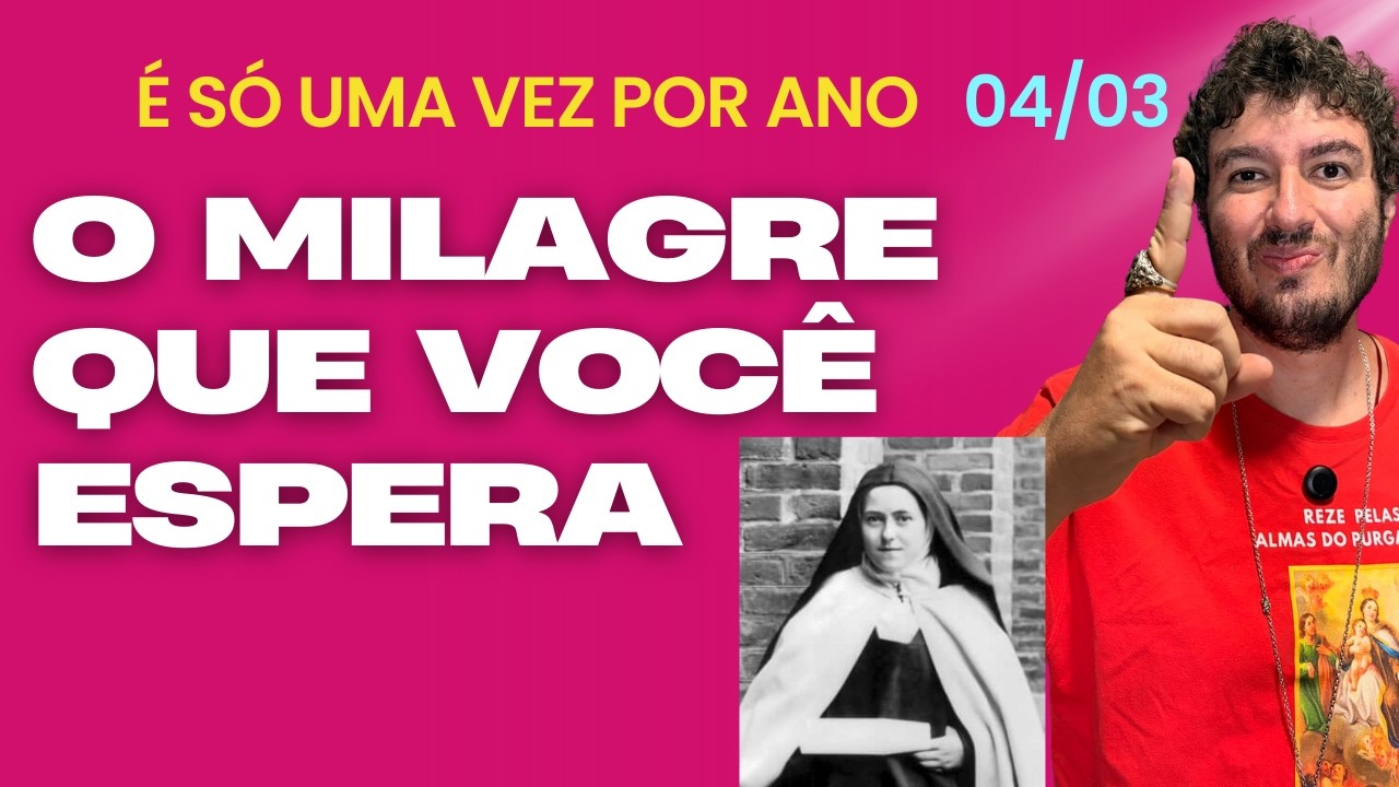 Veja ATÉ  04 de março. É só 1 VEZ POR ANO!