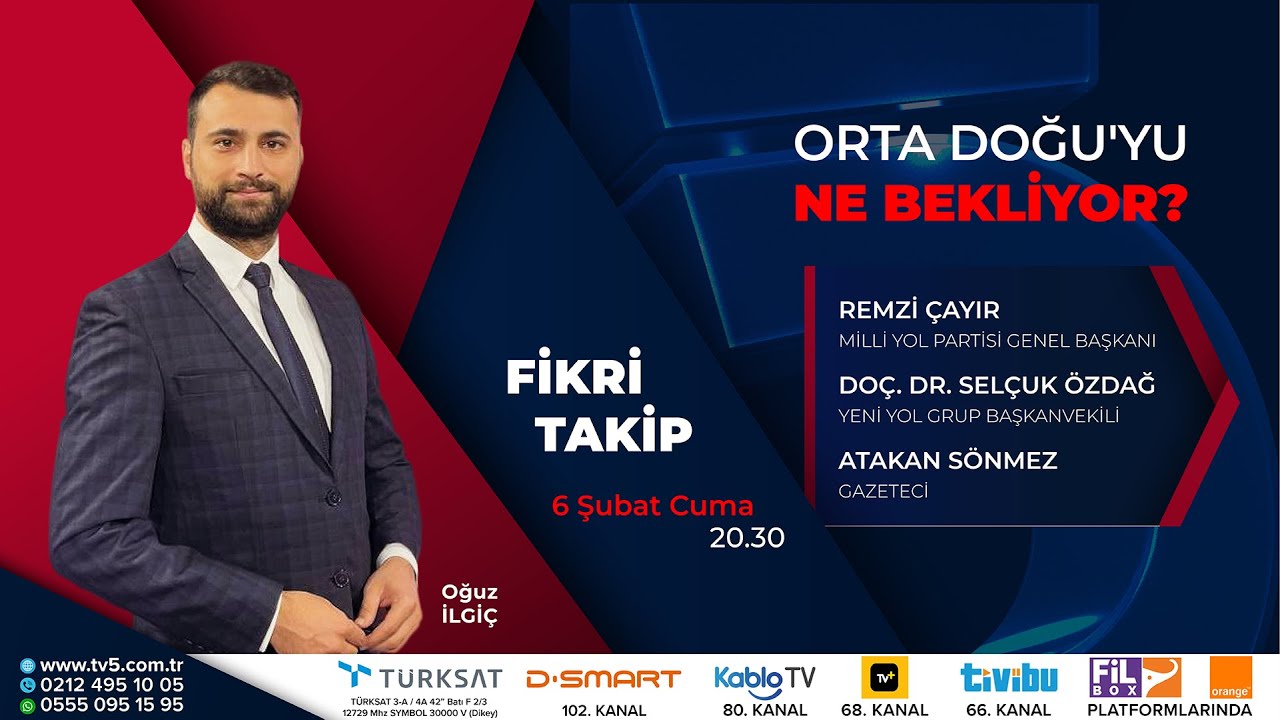 🔴#CANLI | Değişen Dengelere Türkiye Nasıl Karşılık Veriyor? - Fikri Takip - Oğuz İlgiç