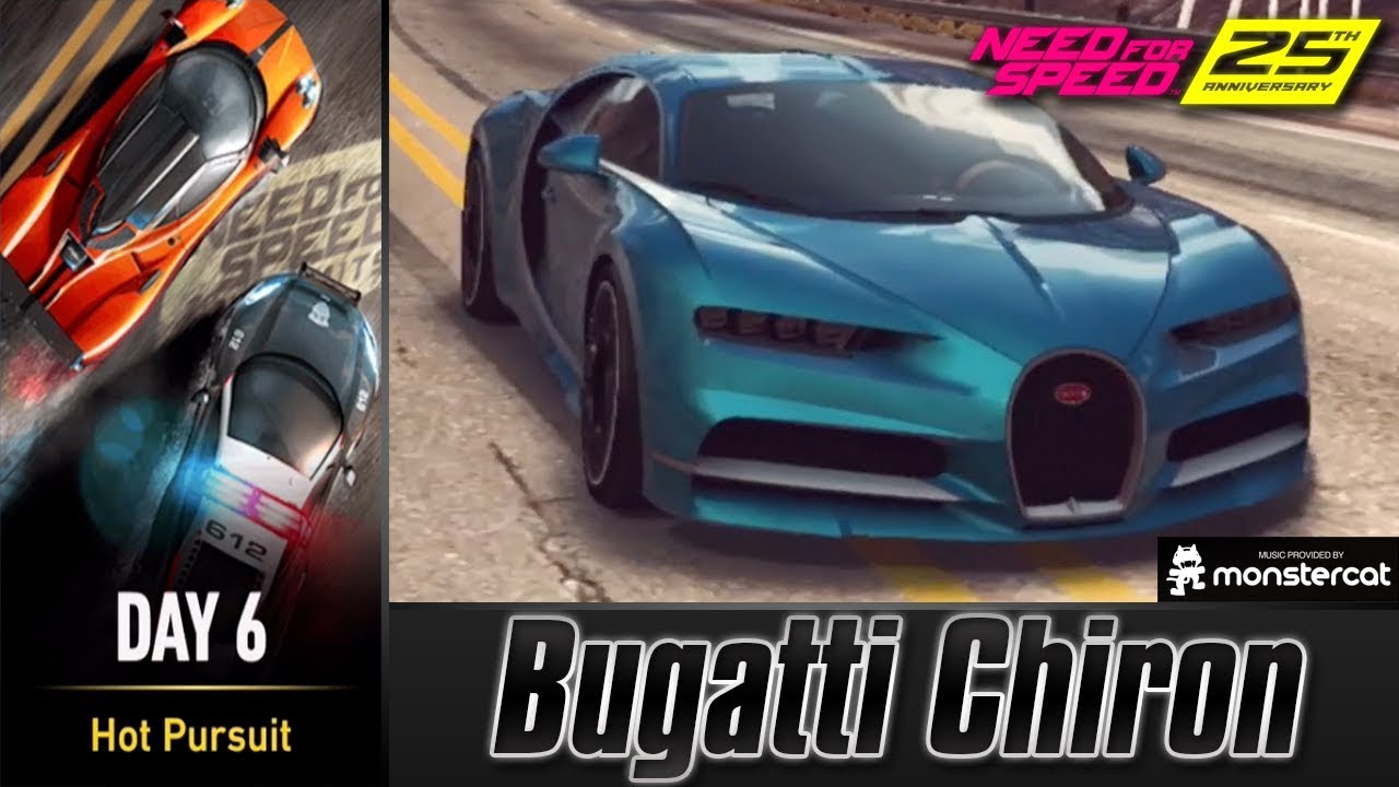 Need For Speed No Limits: Bugatti Chiron | Need For Speed 25th Anniversary (Day 6 - Hot Pursuit)