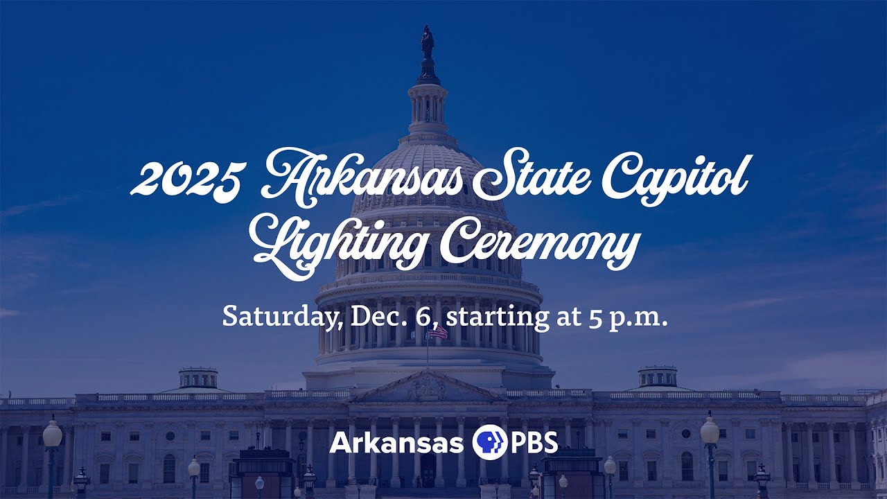2025 Arkansas State Capitol Lighting Ceremony