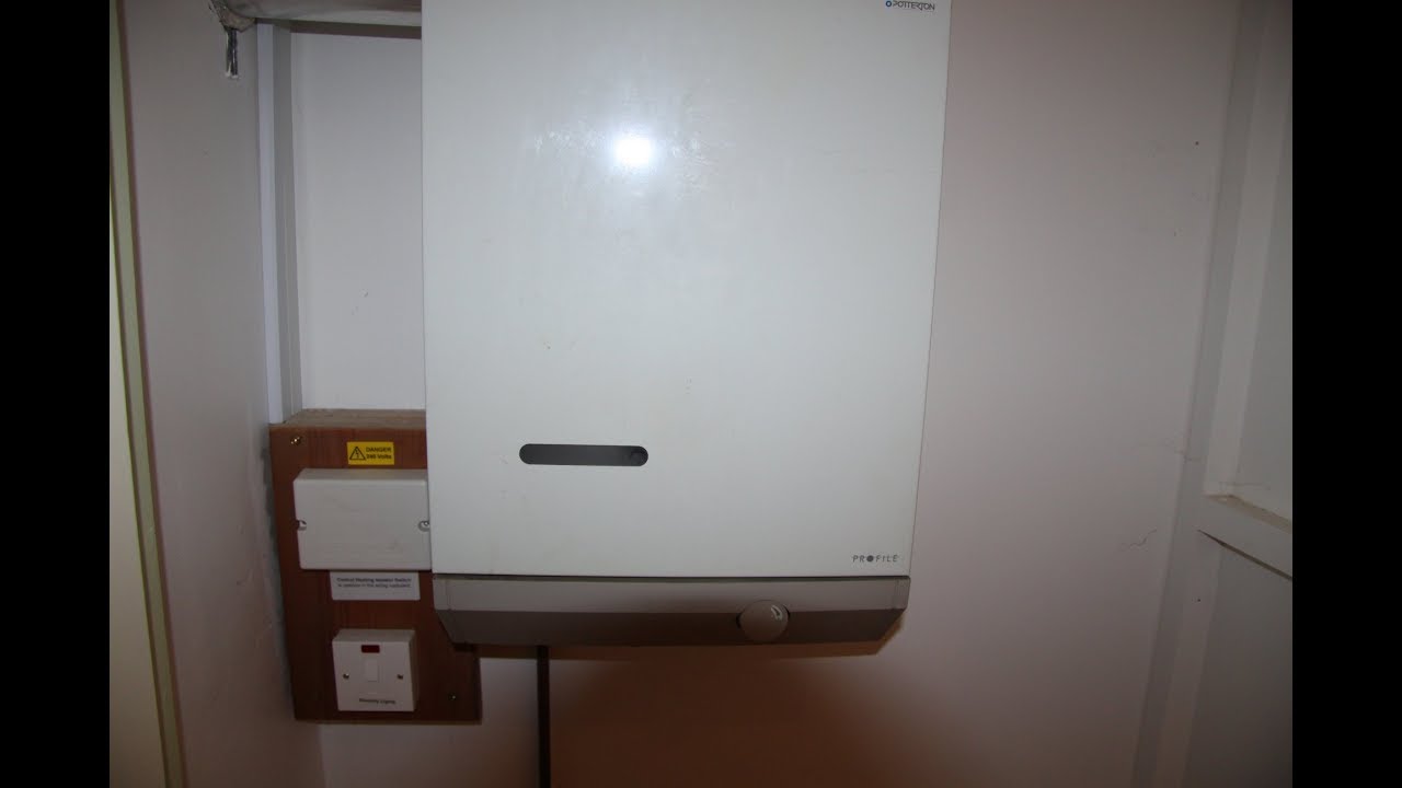 Repairing a Potterton Profile Gas Boiler with intermittent clicking gas valve problems