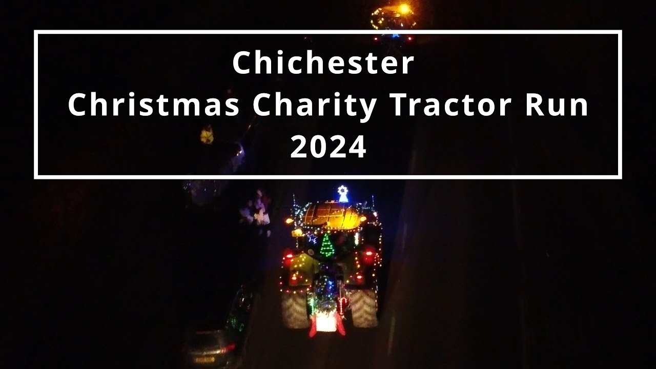 Chichester Christmas Charity Tractor Run 2024