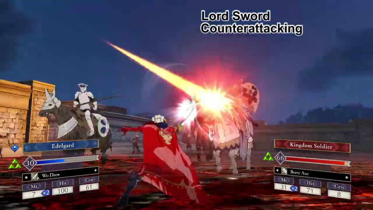 (OUTDATED) Fire Emblem Three Houses - All Playable Classes Critical Hit Animations