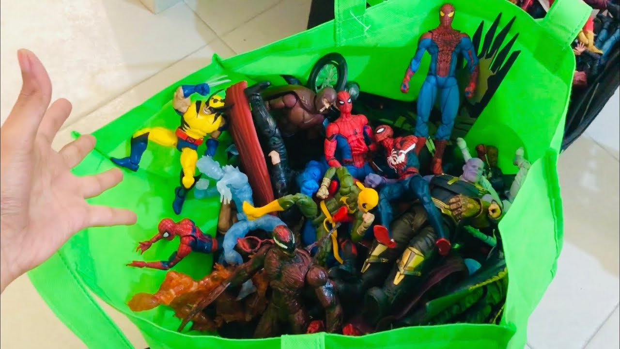 Mi bolsa de Marvel Legends!!
