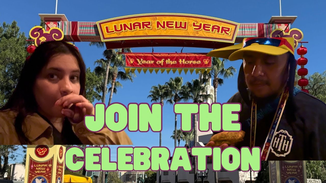 Lunar New Year at Disneyland 🧧🏮 | Trying Every Booth & Rating Our Favorites 