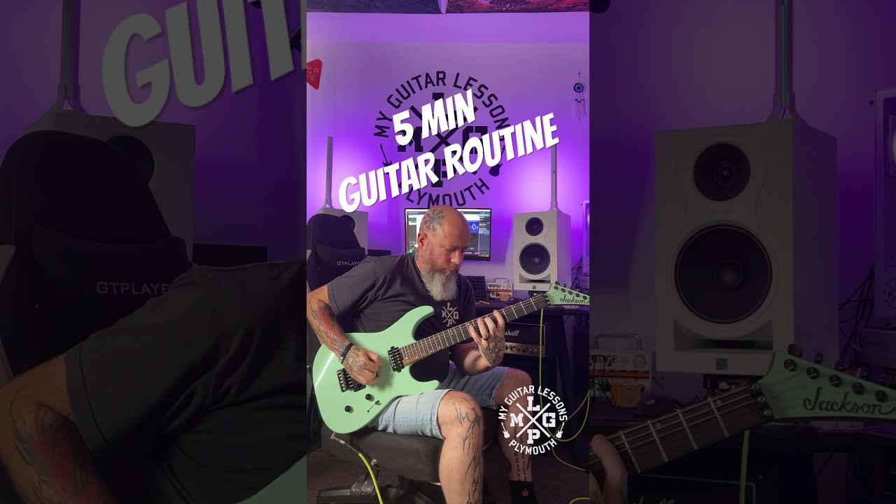 Chromatic Synchronization Drills. #shorts #guitar #shortsfeed