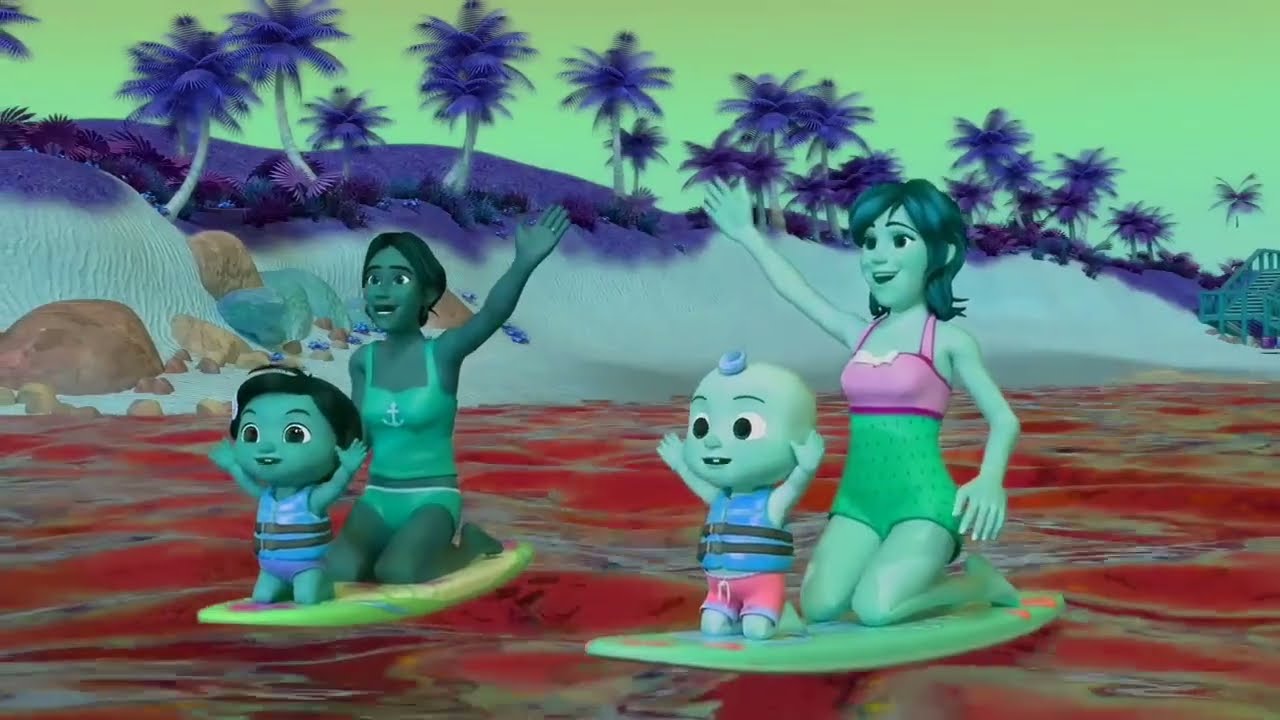 The Sandy Beach kids under the sun effect Compilation/Reverse dimensional mirror/effect 