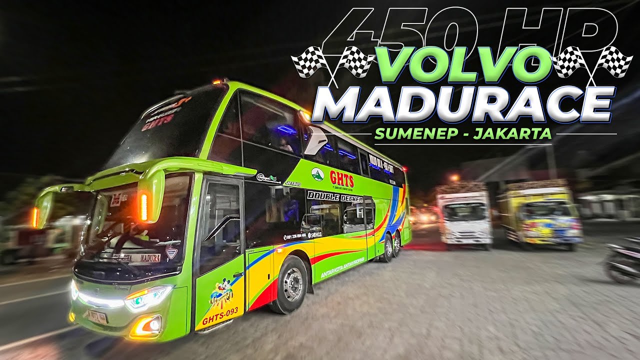 Double Decker Style Madura Sat Set ‼️ Gunung Harta Sumenep - Jakarta (2/2)
