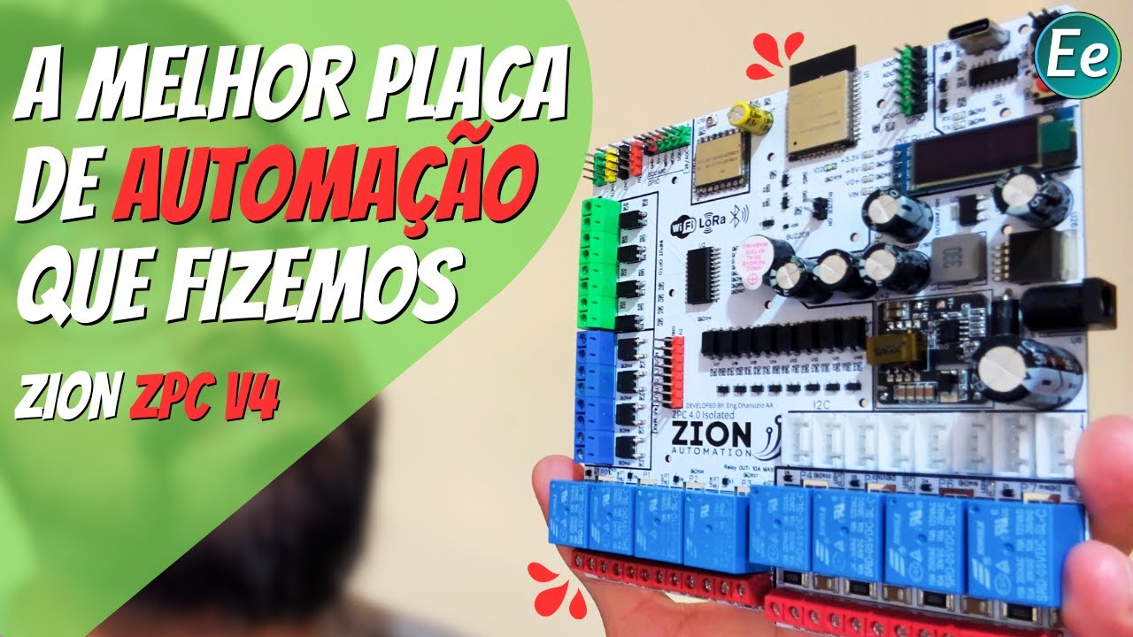 Montamos uma placa de Automação Profissional. | Projetos Profissionais